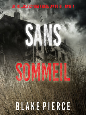 cover image of Sans sommeil